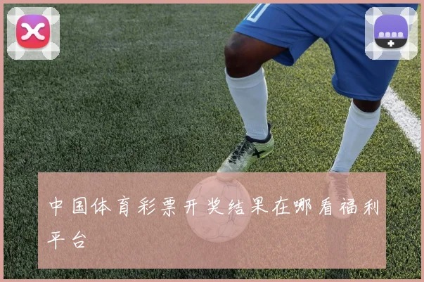 中国体育彩票开奖结果在哪看福利平台