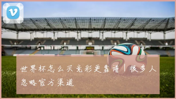 世界杯怎么买竞彩更靠谱|很多人忽略官方渠道
